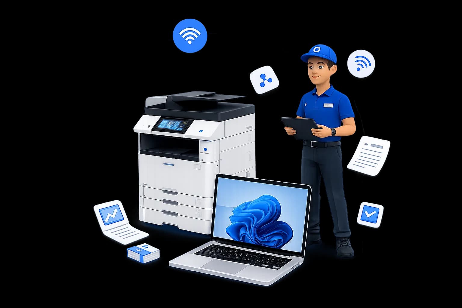 Professional printer rental and IT support - Raion Technologies